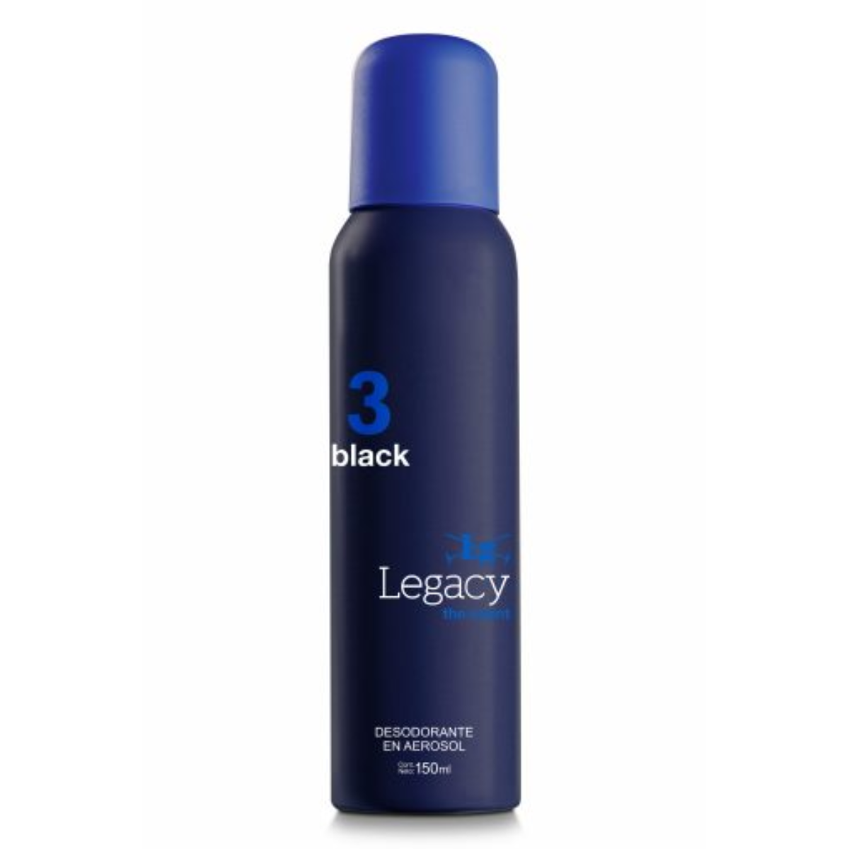 Legacy 3 Black Desodorante 150ml