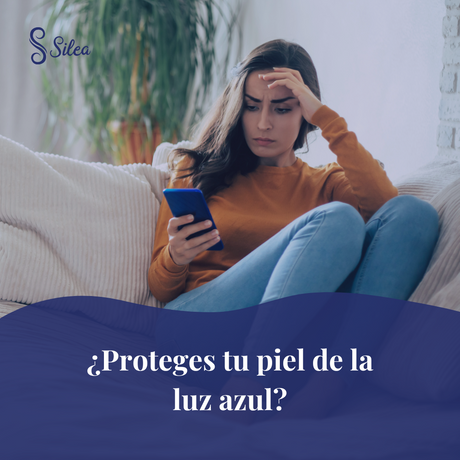 Luz azul