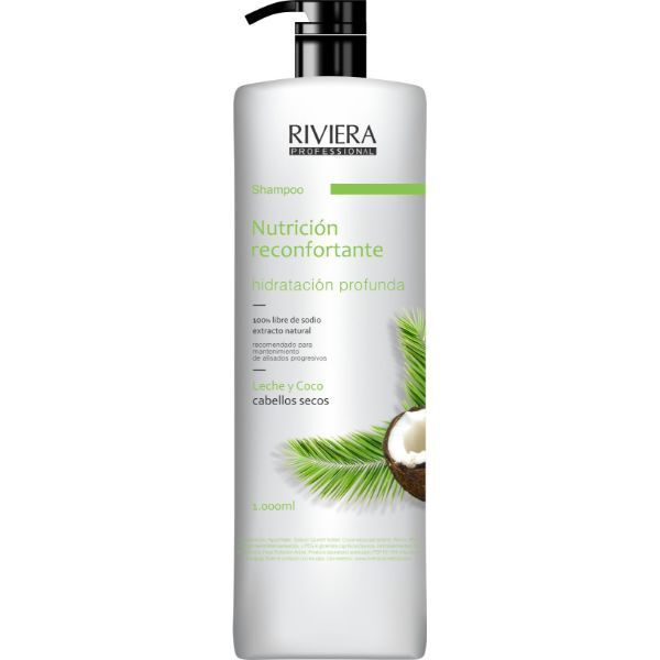 SHAMPOO NUTRICIÓN RECONFORTANTE - RIVIERA - 1000 ml