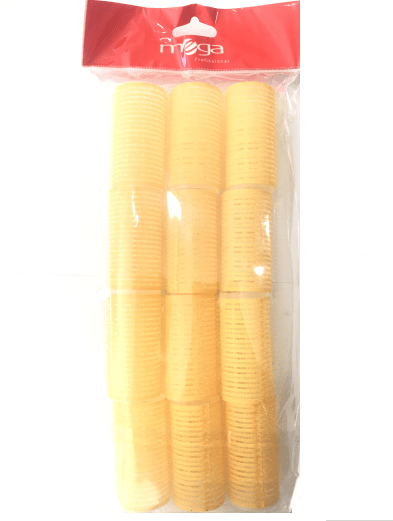 Ruleros De Velcro Amarillo 32Mm