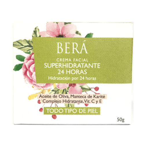 Crema Facial Super Hidratante Berá 50g