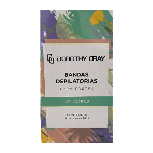 Bandas depilatorias Rostro Aloe Dorothy Gray (6 unidades)