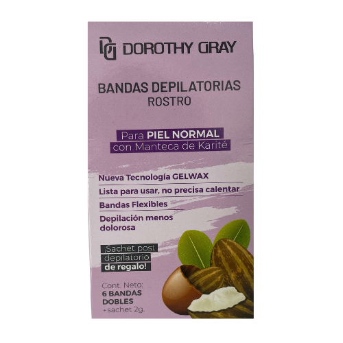 Bandas Depilatorias Rostro Piel Normal - Dorothy Gray