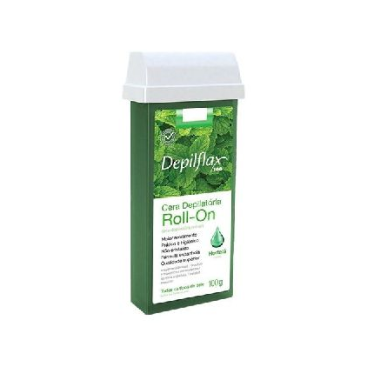 Cera Roll On Menta Depilflax 100g