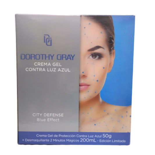 Crema Gel facial Contra luz Azul + Desmaquillante de obsequio - Dorothy Gray