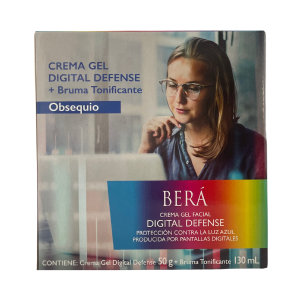 Crema Gel Digital Defense + Bruma tonificante de Obsequio - Berá