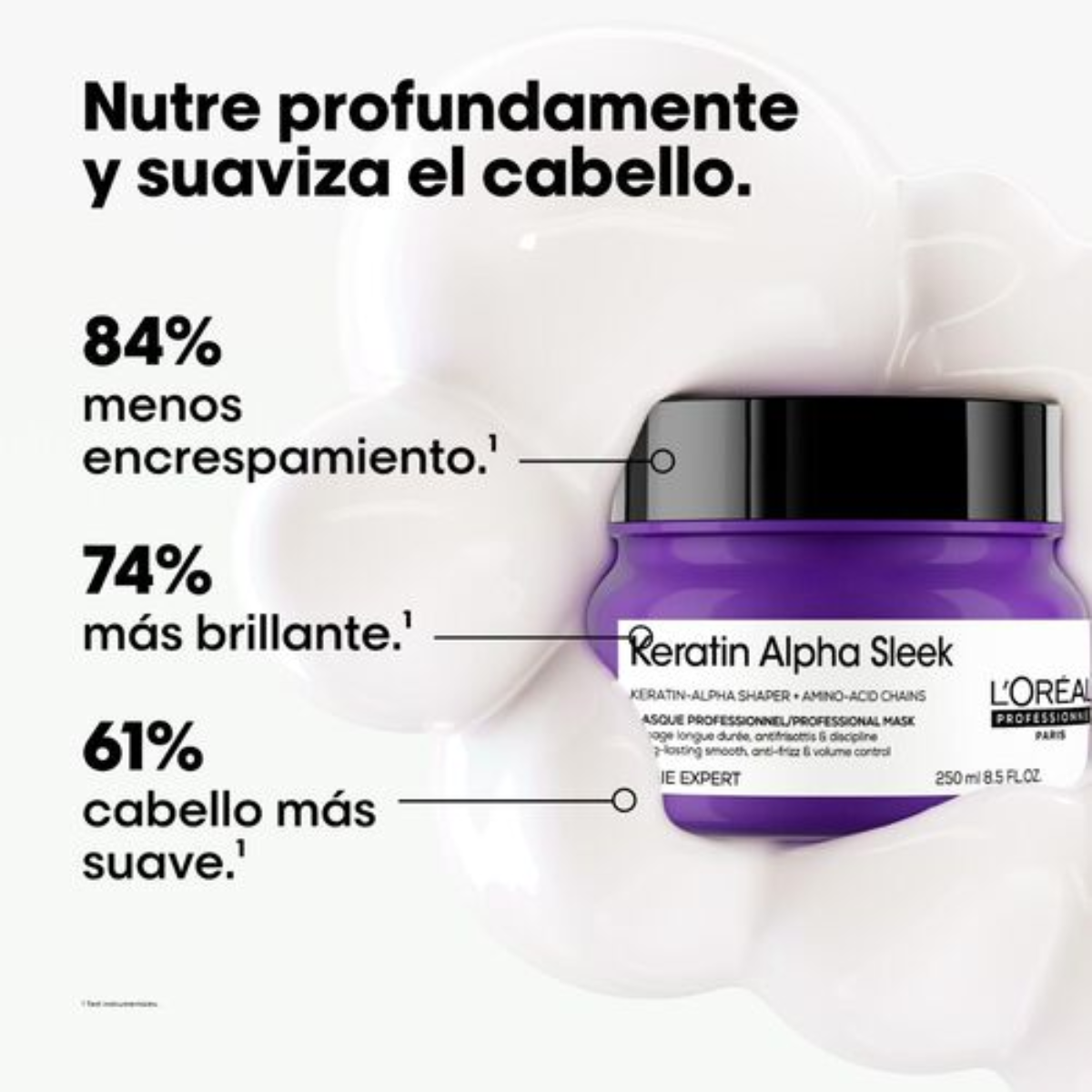Máscara Keratin Alpha Sleek L´oreal Professional 250ml