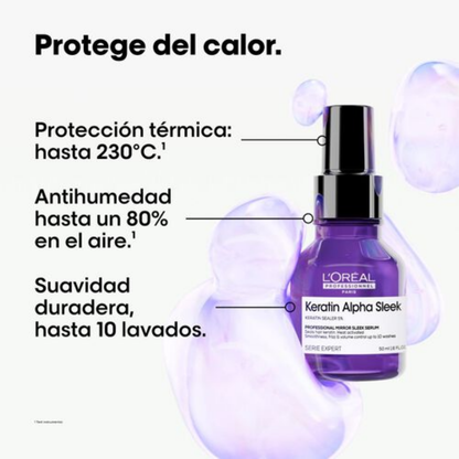 Serum Keratin Alpha Sleek L´oreal Professional 50ml
