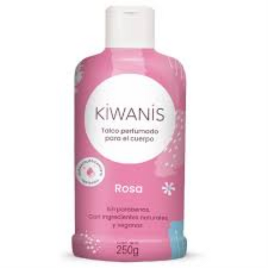 Talco Corporal Rosa - Kiwanis