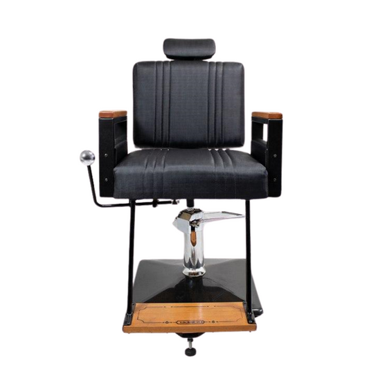 Sillón Atlas Negro para Barberia
