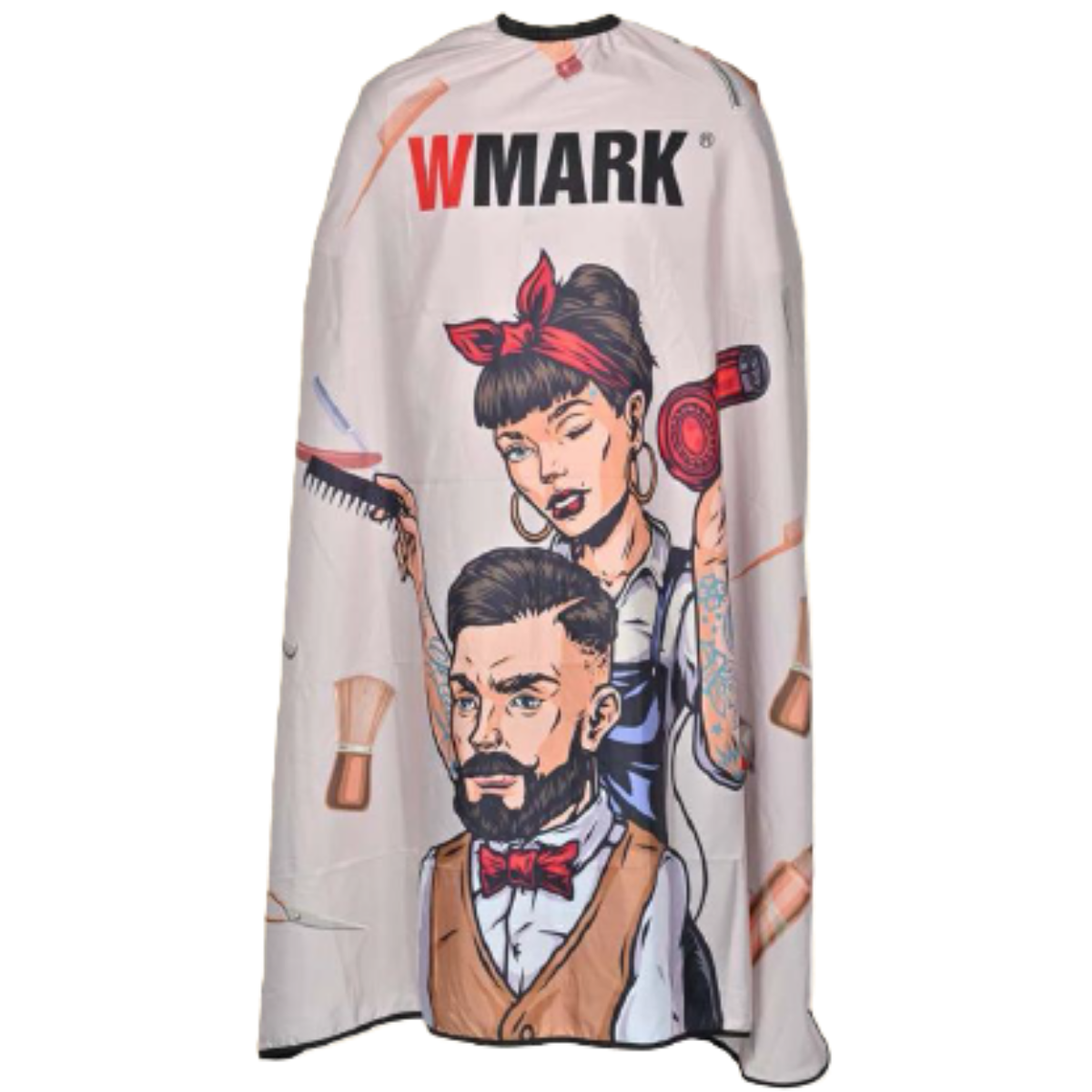 Capa de Corte Peluquera Wmark