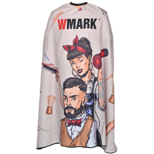 Capa de Corte Peluquera Wmark